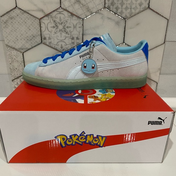 Pokémon x puma squirtal shoes limited edition size 9 - Picture 1 of 5